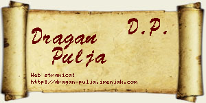 Dragan Pulja vizit kartica